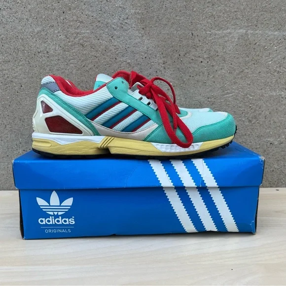 adidas Torsion ZX 9000 Sneakers (Original Release) - Rare! - Picture 1 of 7